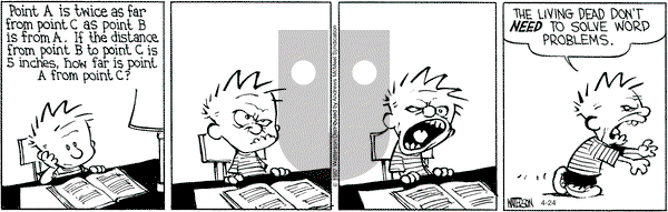 Calvin and Hobbes - Monday April 24, 2017 Comic Strip