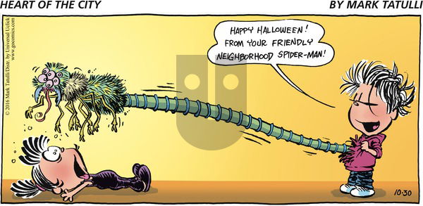 Heart of the City on Sunday October 30, 2016 Comic Strip