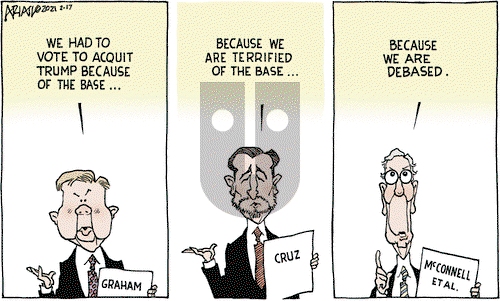 Robert Ariail on Wednesday February 17, 2021 Comic Strip