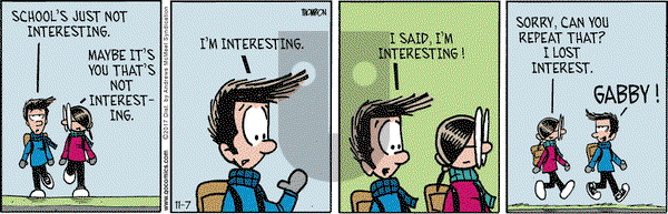 Grand Avenue on Tuesday November 7, 2017 Comic Strip