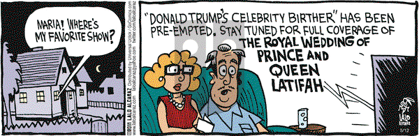 La Cucaracha on Thursday May 12, 2011 Comic Strip