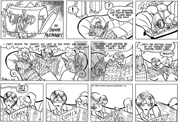 9 Chickweed Lane on Sunday February 20, 1994 Comic Strip