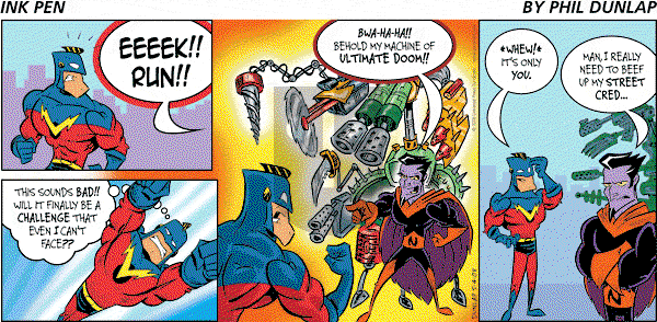 Ink Pen - Sunday May 4, 2008 Comic Strip