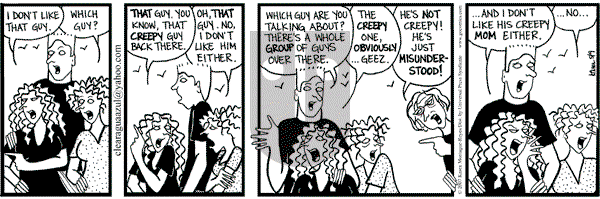 Clear Blue Water on Wednesday May 9, 2007 Comic Strip