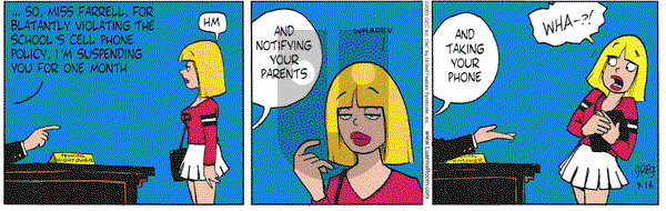 Luann on Friday September 16, 2005 Comic Strip