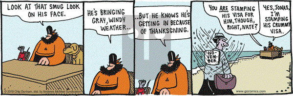 Overboard on Friday November 1, 2019 Comic Strip