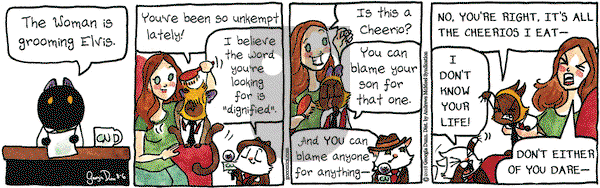 Breaking Cat News on Monday August 6, 2018 Comic Strip