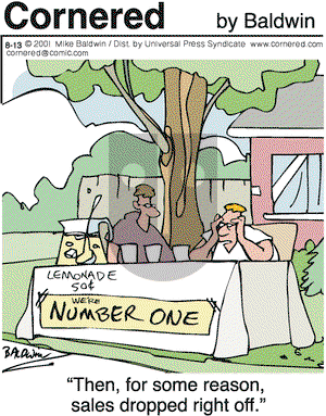Cornered on Monday August 13, 2001 Comic Strip
