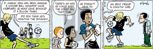 Cleats - Wednesday June 25, 2003 Comic Strip