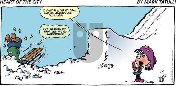 Heart of the City on Sunday February 4, 2018 Comic Strip