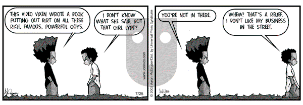 The Boondocks on Monday February 25, 2013 Comic Strip