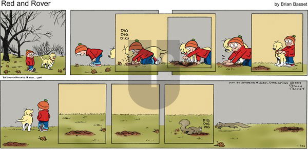 Red and Rover on Sunday November 24, 2019 Comic Strip