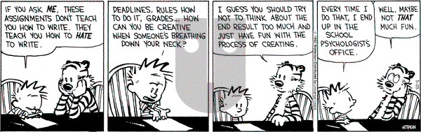 Calvin and Hobbes - Friday May 25, 2012 Comic Strip