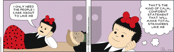 Nancy - Friday October 22, 2021 Comic Strip