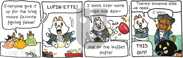 Breaking Cat News on Thursday July 4, 2019 Comic Strip