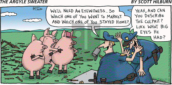 The Argyle Sweater on Sunday October 9, 2011 Comic Strip