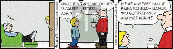 The Born Loser on Tuesday November 17, 2020 Comic Strip