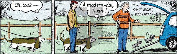 Fred Basset on Thursday March 21, 2019 Comic Strip