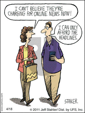 Moderately Confused on Monday April 18, 2011 Comic Strip