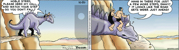 Alley Oop on Tuesday October 20, 2015 Comic Strip
