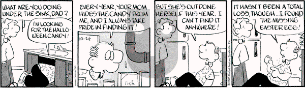 Drabble on Tuesday October 24, 2000 Comic Strip