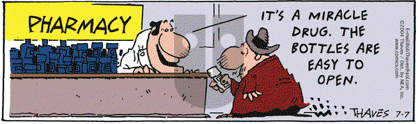 Frank and Ernest - Wednesday July 7, 2004 Comic Strip