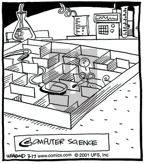 Reality Check on Saturday March 17, 2001 Comic Strip