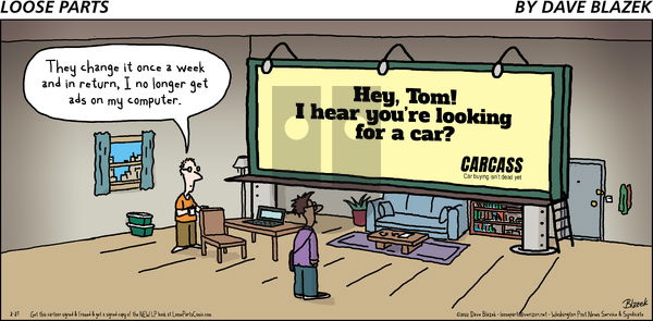 Loose Parts - Sunday February 27, 2022 Comic Strip