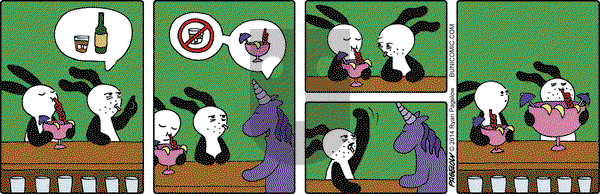 Buni on Wednesday July 16, 2014 Comic Strip