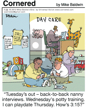 Cornered on Thursday July 25, 2013 Comic Strip