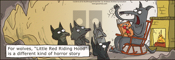 WuMo on Saturday December 29, 2018 Comic Strip