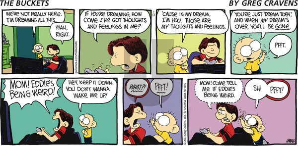 The Buckets on Sunday July 28, 2013 Comic Strip