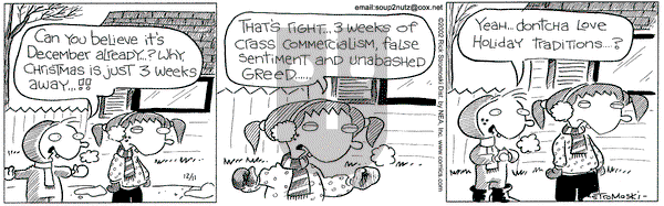 Soup to Nutz - Old on Wednesday December 11, 2002 Comic Strip