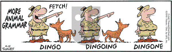Frank and Ernest on Monday April 12, 2010 Comic Strip