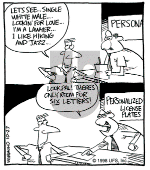 Reality Check on Tuesday October 27, 1998 Comic Strip