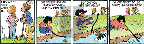 Arlo and Janis on Wednesday April 23, 2014 Comic Strip