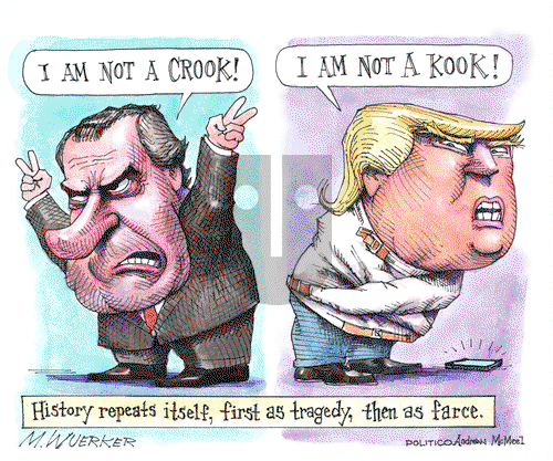 Matt Wuerker - Monday January 8, 2018 Comic Strip