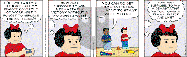 Nancy on Thursday March 19, 2020 Comic Strip