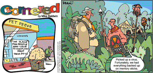 Cornered - Sunday March 27, 2011 Comic Strip