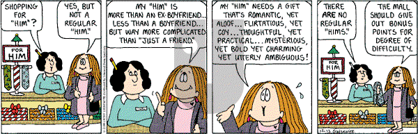 Cathy Classics - Wednesday December 13, 2000 Comic Strip
