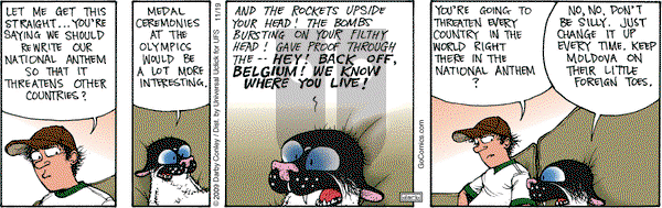Get Fuzzy on Saturday November 19, 2016 Comic Strip
