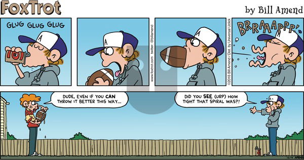 FoxTrot - Sunday December 4, 2016 Comic Strip