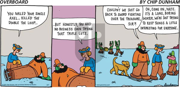 Overboard on Sunday February 7, 2021 Comic Strip
