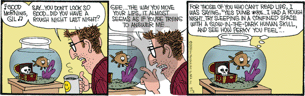 Monty on Tuesday October 13, 2009 Comic Strip