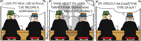 The Born Loser on Tuesday March 13, 2012 Comic Strip