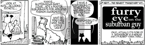 Over the Hedge on Friday August 19, 2005 Comic Strip