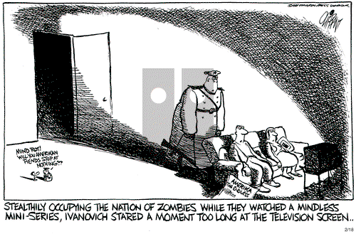 Pat Oliphant on Wednesday February 18, 1987 Comic Strip