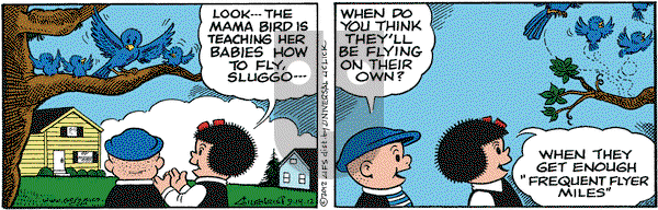 Nancy on Friday September 14, 2012 Comic Strip