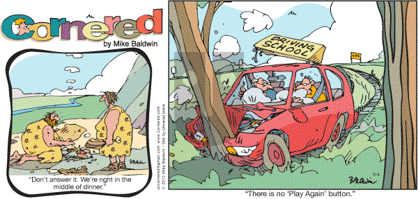 Cornered - Sunday March 4, 2012 Comic Strip