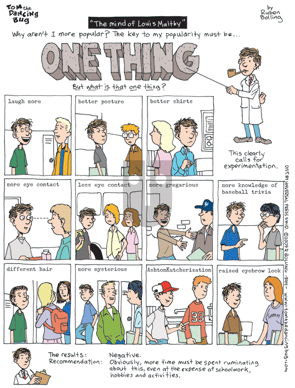 Tom the Dancing Bug on Saturday April 25, 2009 Comic Strip